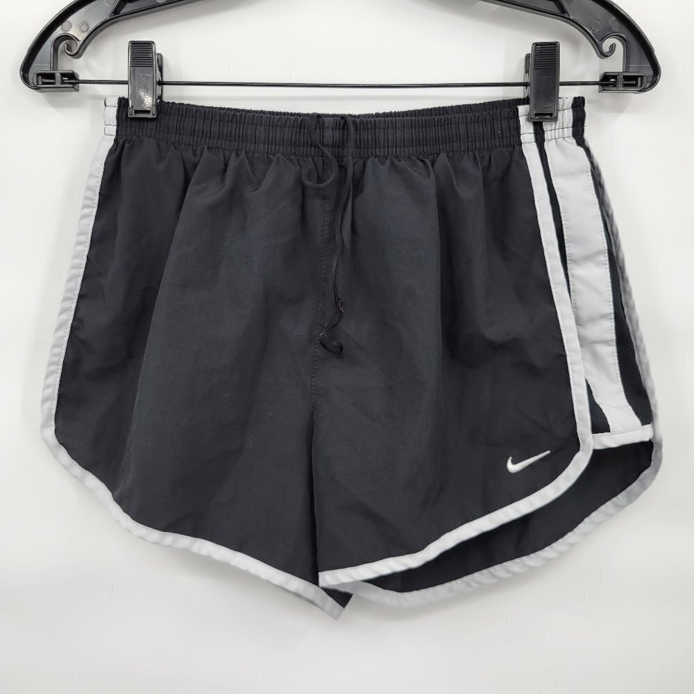 Nike Women Black High Rise Athletic Pull-On Running Lightweight Shorts Size XS